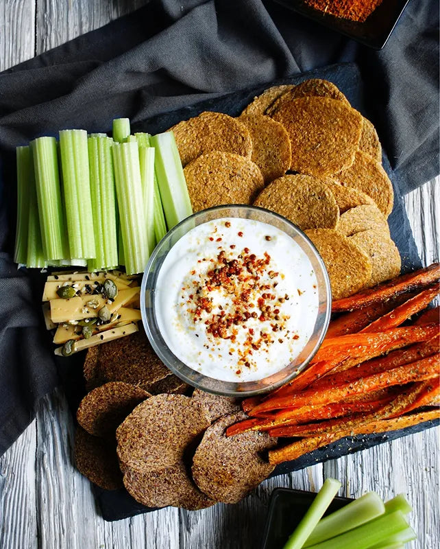 Omegachips flaxseed chips with vegetables